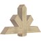 Ekena Millwork Kennewick Rough Sawn Timber Gable Bracket, Douglas Fir, 48"W x 26"H x 6"D x 6"F, 13/12 Pitch GBW048X26X0606KEN00RDF - alternate 3